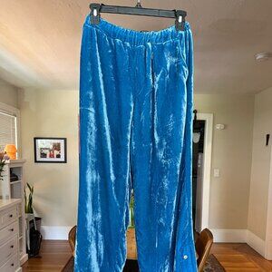 Scotch & Soda,  Blue Track Pants, Relaxed Fit and Elastic Waistband, Used